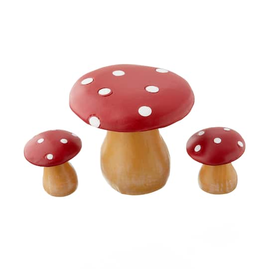 Mini Mushroom Table & Stools by ArtMinds™